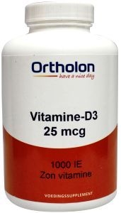 Ortholon - Vitamine D-3 25 mcg 1000 IE Ortholon