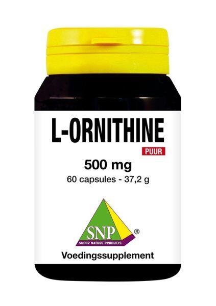 L-Ornithine 500 mg puur