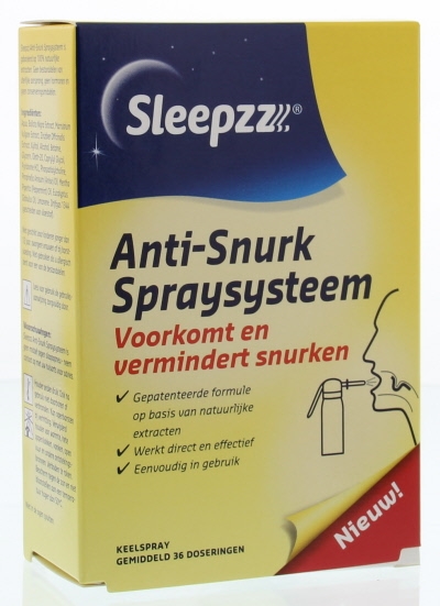 Anti snurk spraysysteem