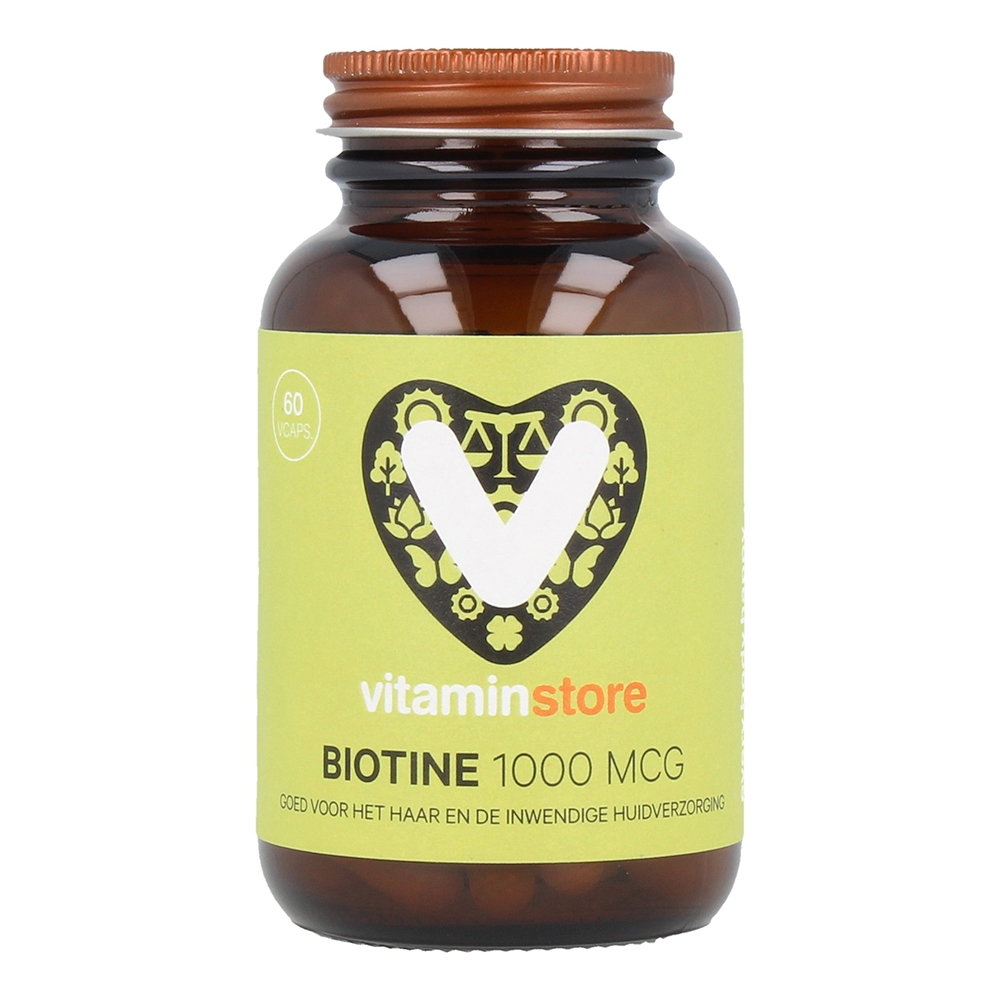  Biotine 1000 mcg (biotin) - 60 vegicaps - Vitaminstore