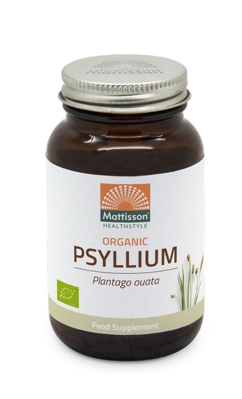 Mattisson Healthstyle - Psyllium Husk 750 mg biologisch