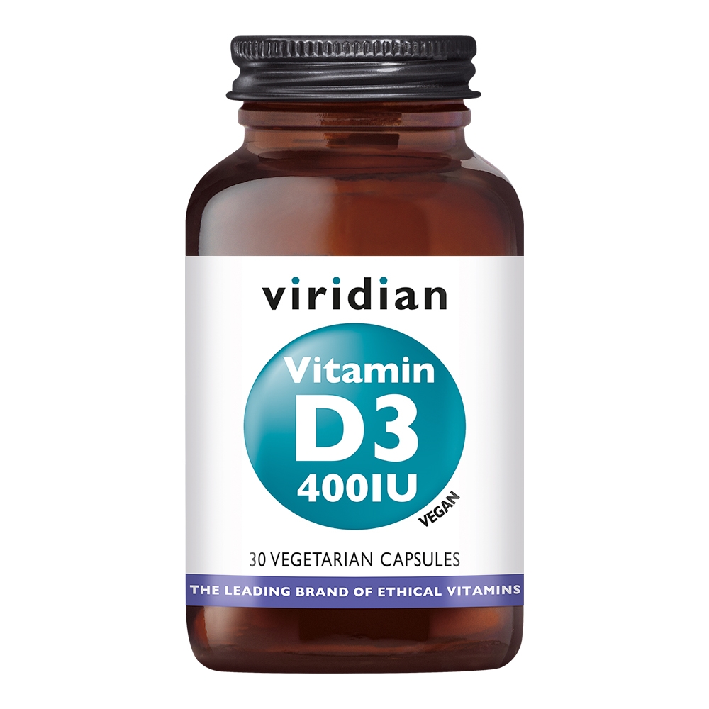   Vitamin D3 (Vegan) 400 IU (10µg) - 90 vegicaps