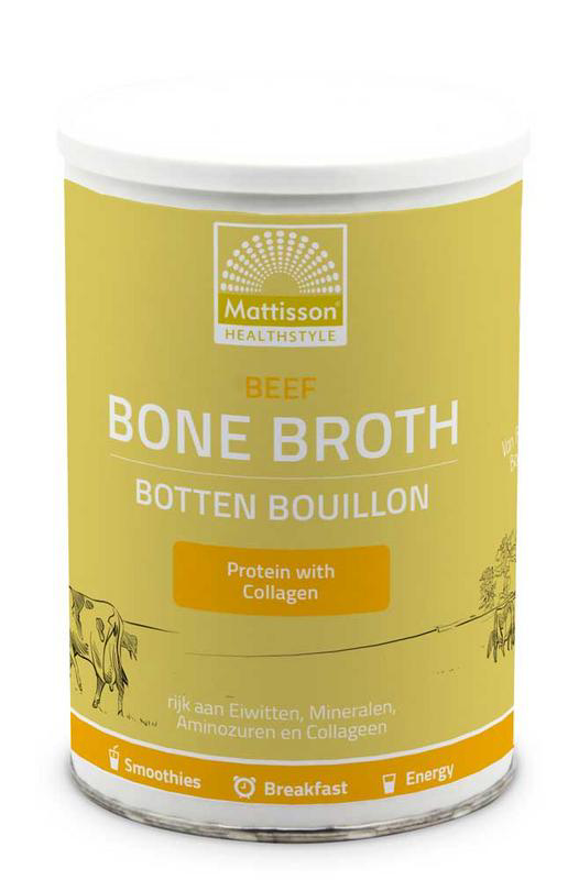 Mattisson Healthstyle - Beef bone broth botten bouillon