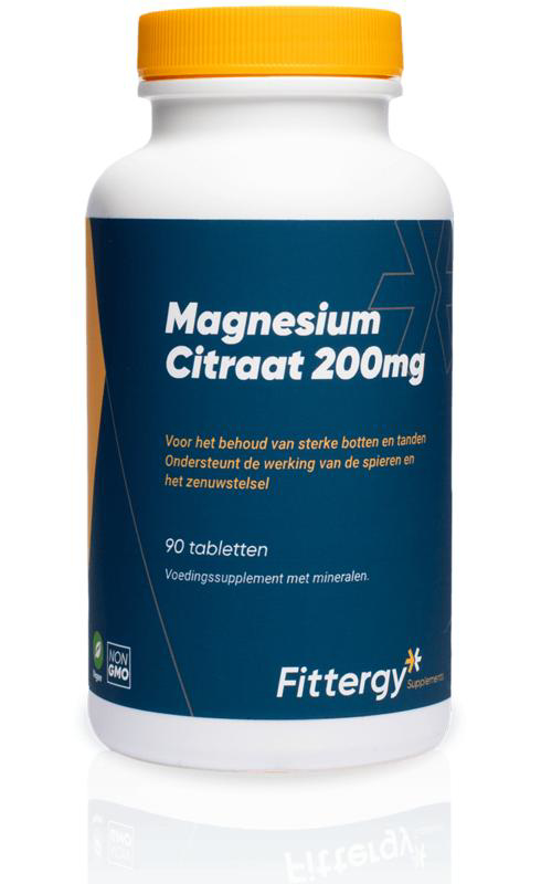 Fittergy - Magnesiumcitraat 200 mg