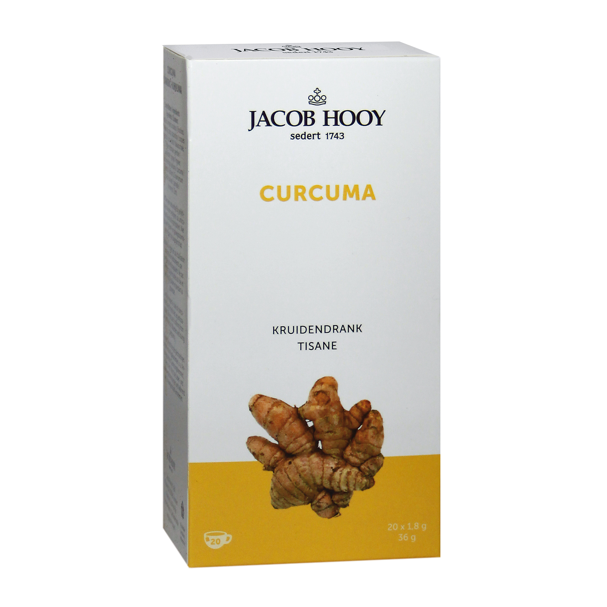 Jacob Hooy - Curcuma Theezakjes Gold