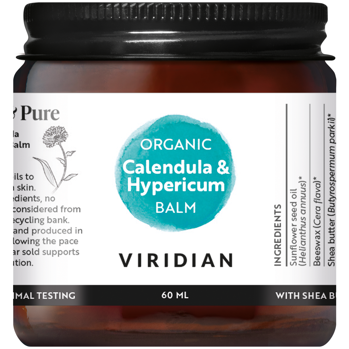   Organic Calendula&Hypericum Balm - 60 ml