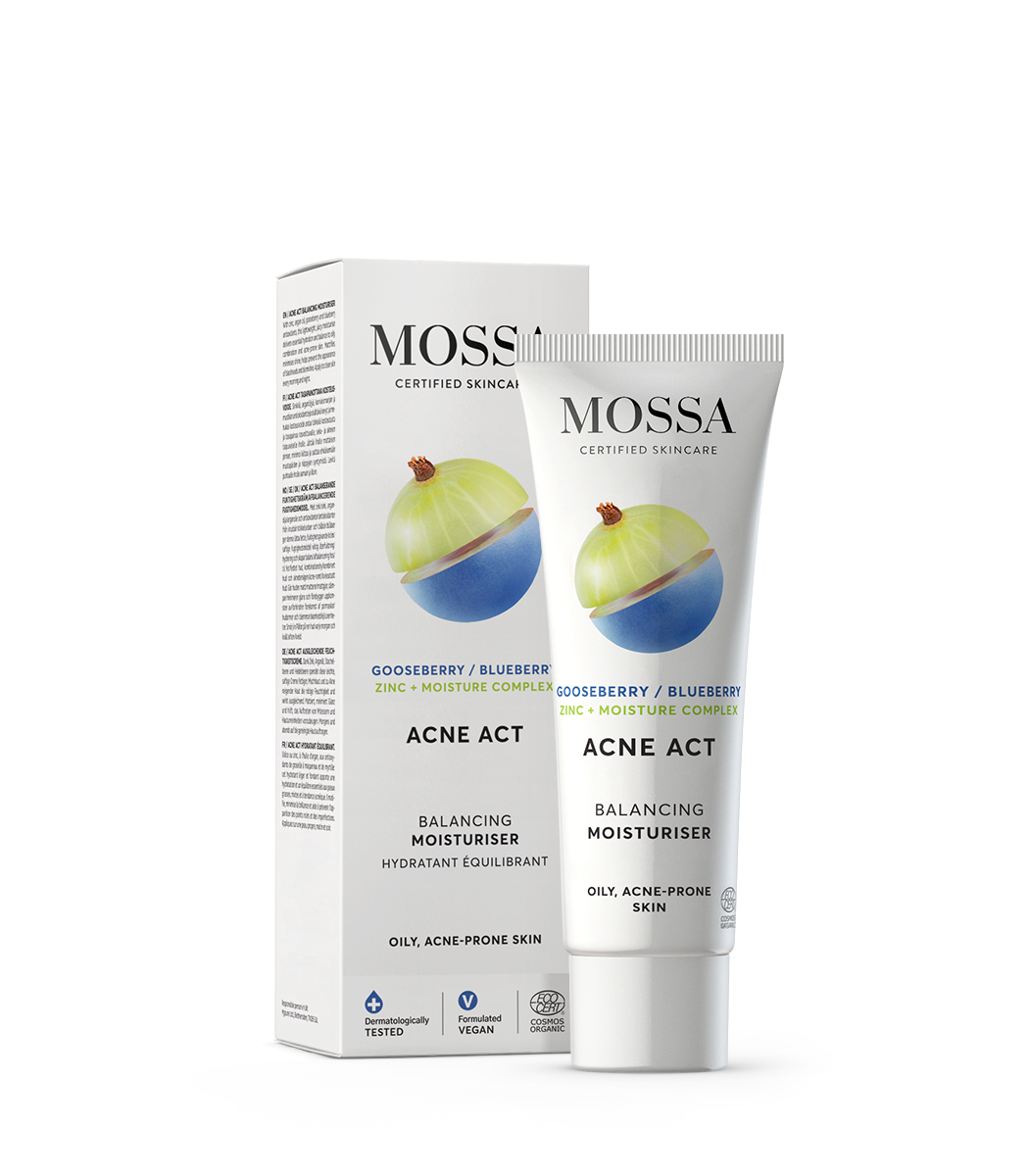 MOSSA - Acne Act Balancing Moisturiser Dagcrème