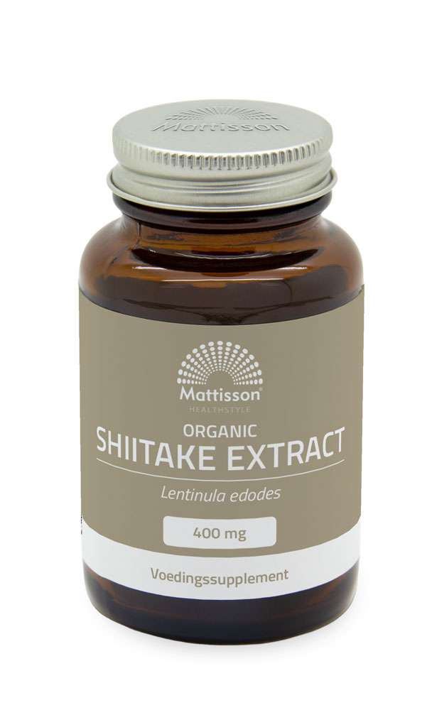 Mattisson Healthstyle - Shiitake Extract 400mg bio