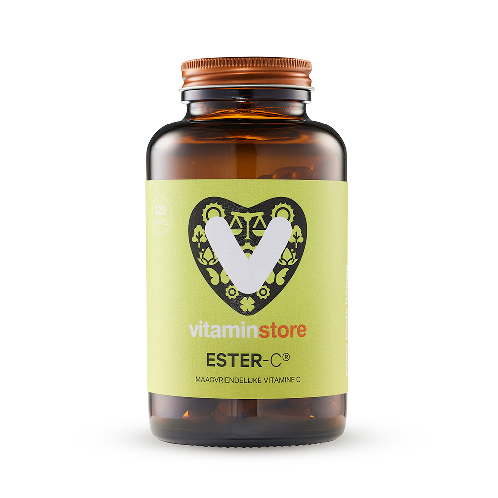  Ester-C® (zuurvrije vitamine C) - 120 vegicaps - Vitaminstore