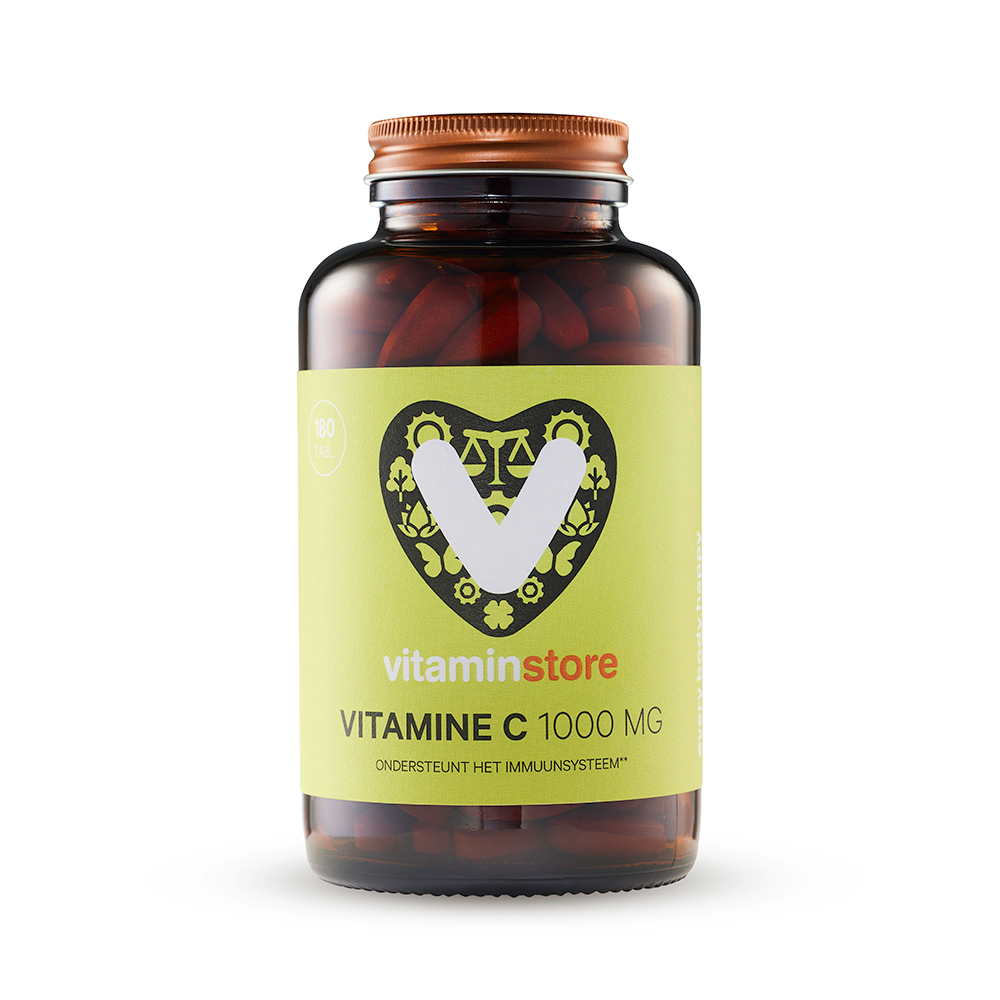  Vitamine C1000 mg - 180 tabletten - Vitaminstore