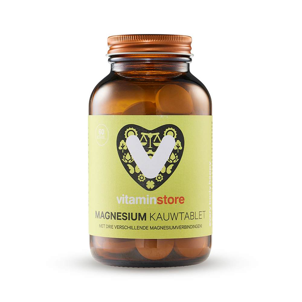  Magnesium Kauwtablet - 60 kauwtabletten - Vitaminstore
