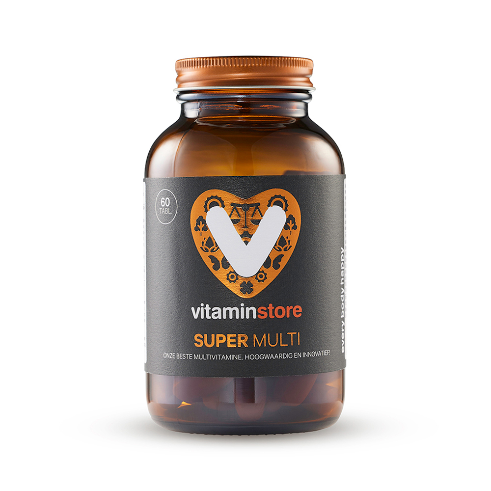  Super Multi (multivitamine) - 60 tabletten - Vitaminstore