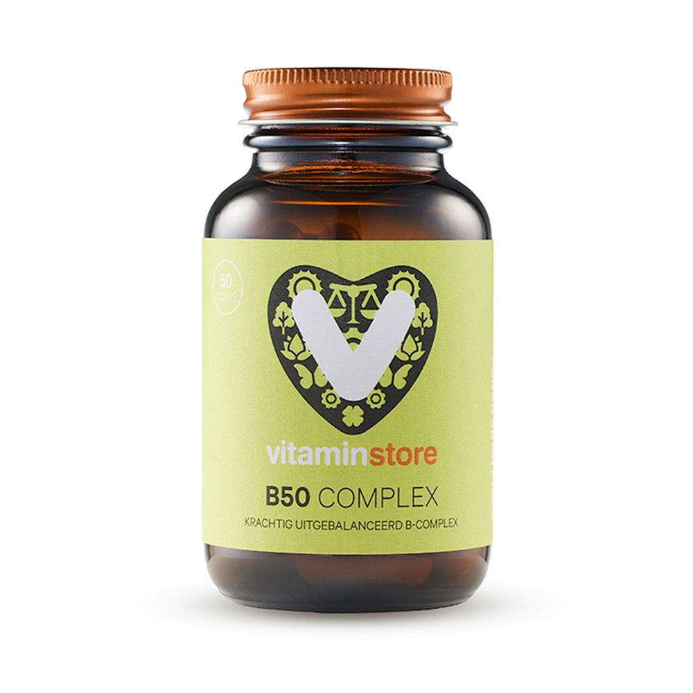  B 50 complex vitamine (B complex) - 50 vegicaps - Vitaminstore
