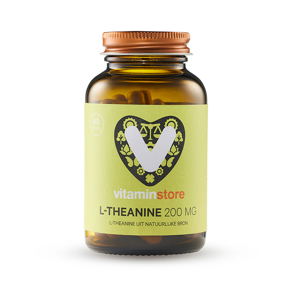  L-theanine 200 mg - 60 vegicaps - Vitaminstore