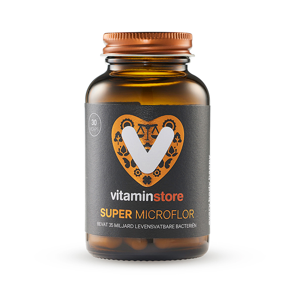  Super Microflor probiotica - 30 vegicaps - Vitaminstore