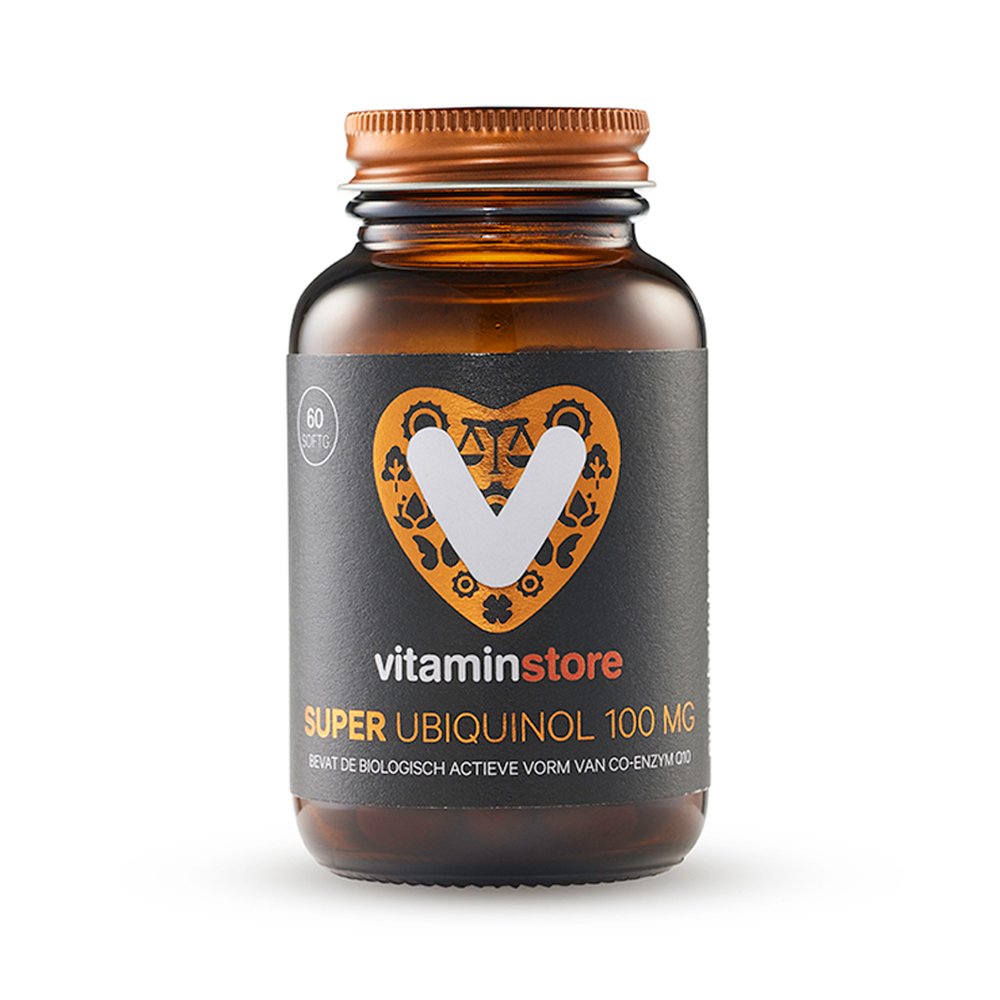  Super Ubiquinol 100 mg (co-enzym Q10) - 60 vegigels - Vitaminstore