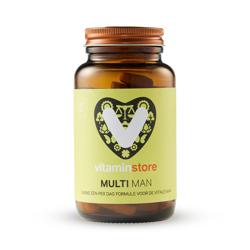  Multi Man - 60 tabletten - Vitaminstore