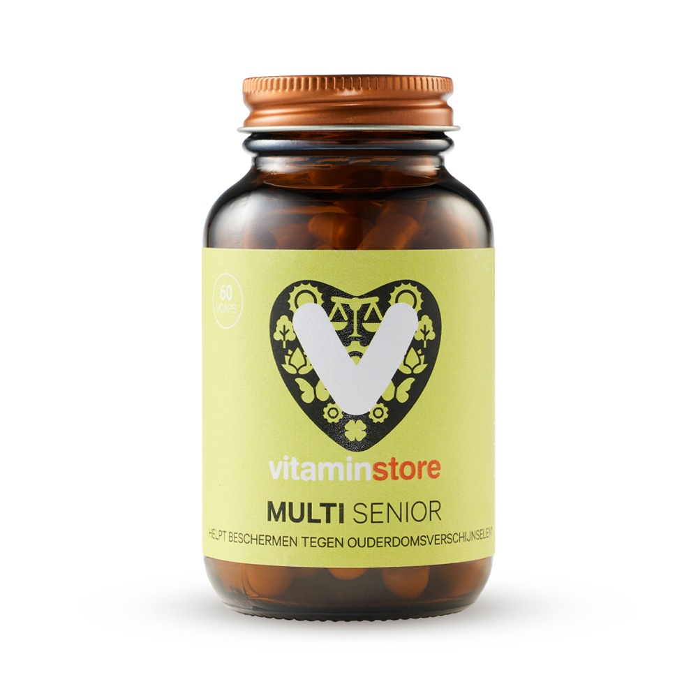  Multi Senior - 60 Plantaardige capsules - Vitaminstore