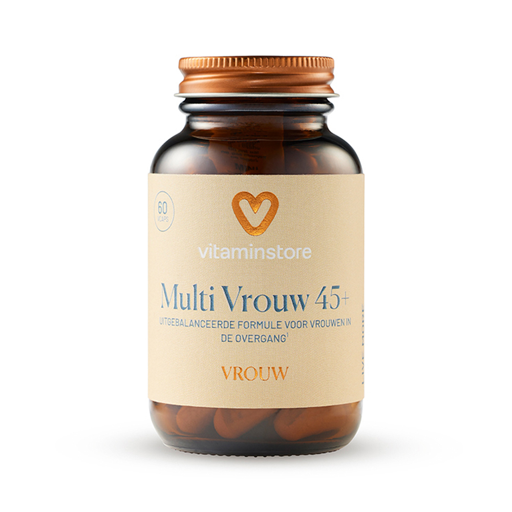  Multi Vrouw 45+ - 60 Plantaardige capsules - Vitaminstore