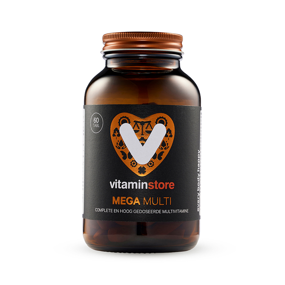  Mega Multi (multivitamine) (NZVT) - 120 tabletten - Vitaminstore