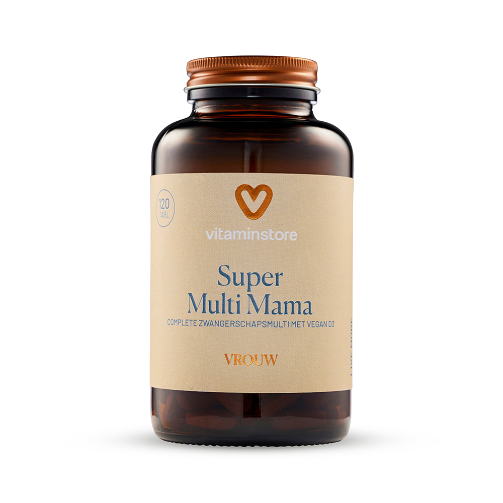  Super Multi Mama (voorheen Prenatal) - 120 tabletten - Vitaminstore