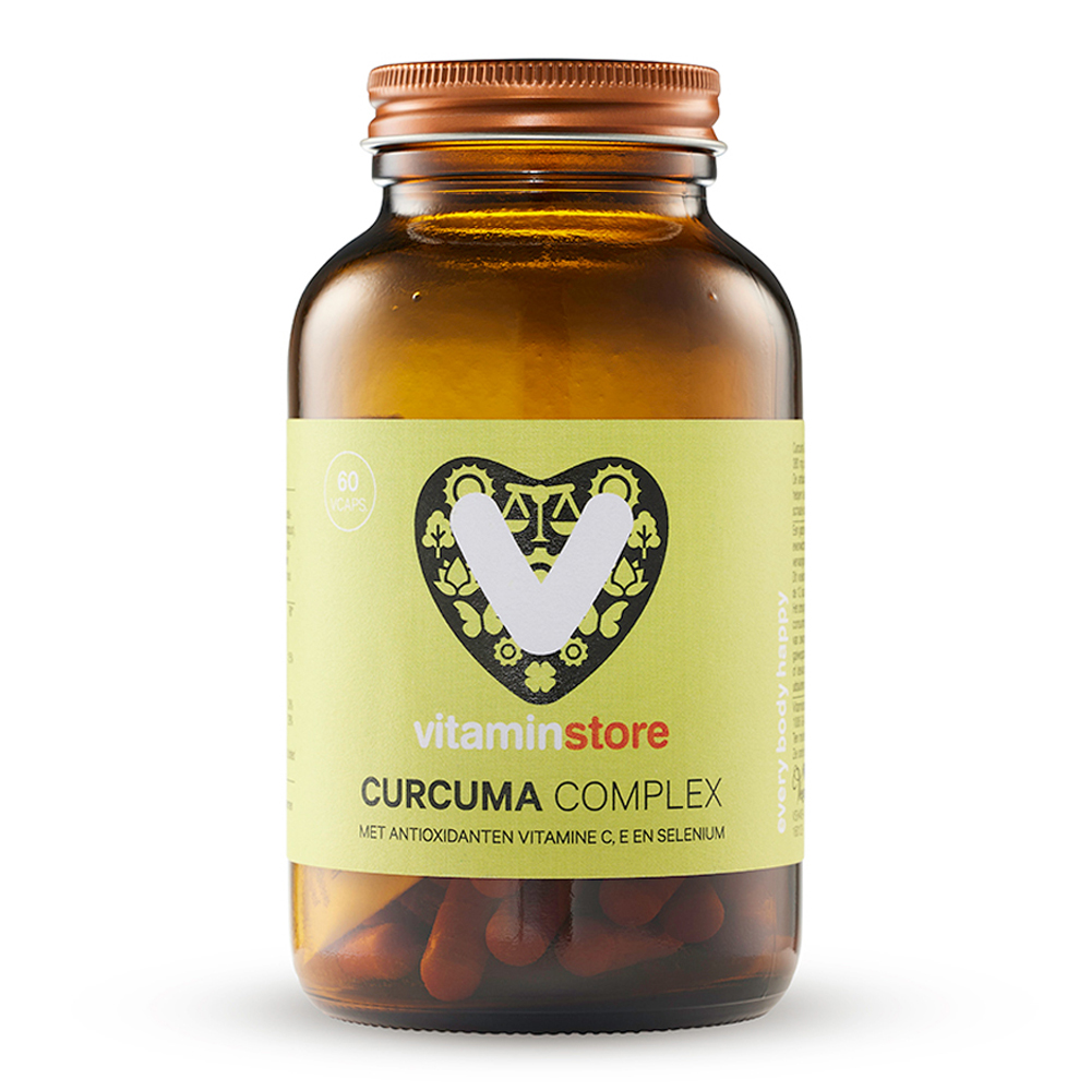 Vitaminstore - Curcuma Complex (Kurkuma) met Resveratrol - 60 vegicaps - Vitaminstore