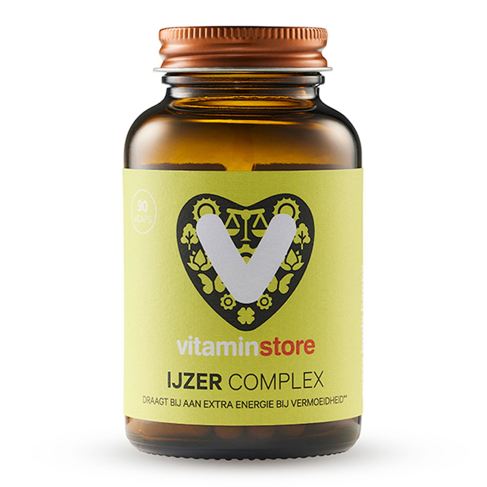 Vitaminstore - IJzer Complex - 90 capsules - Vitaminstore