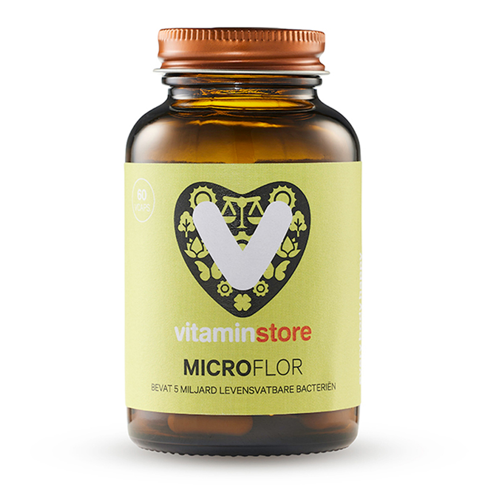 Vitaminstore - Microflor probiotica - 30 capsules - Vitaminstore