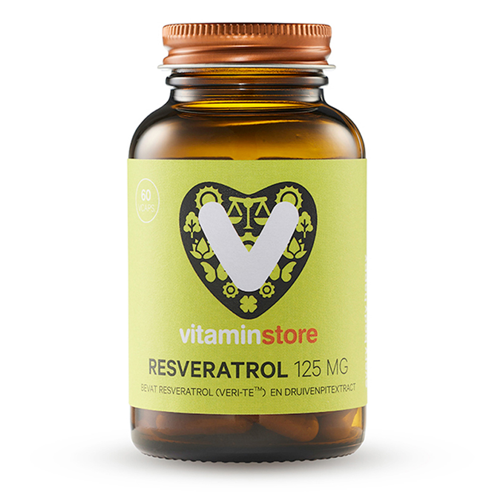 Vitaminstore - Resveratrol 125 mg - 60 vegicaps - Vitaminstore