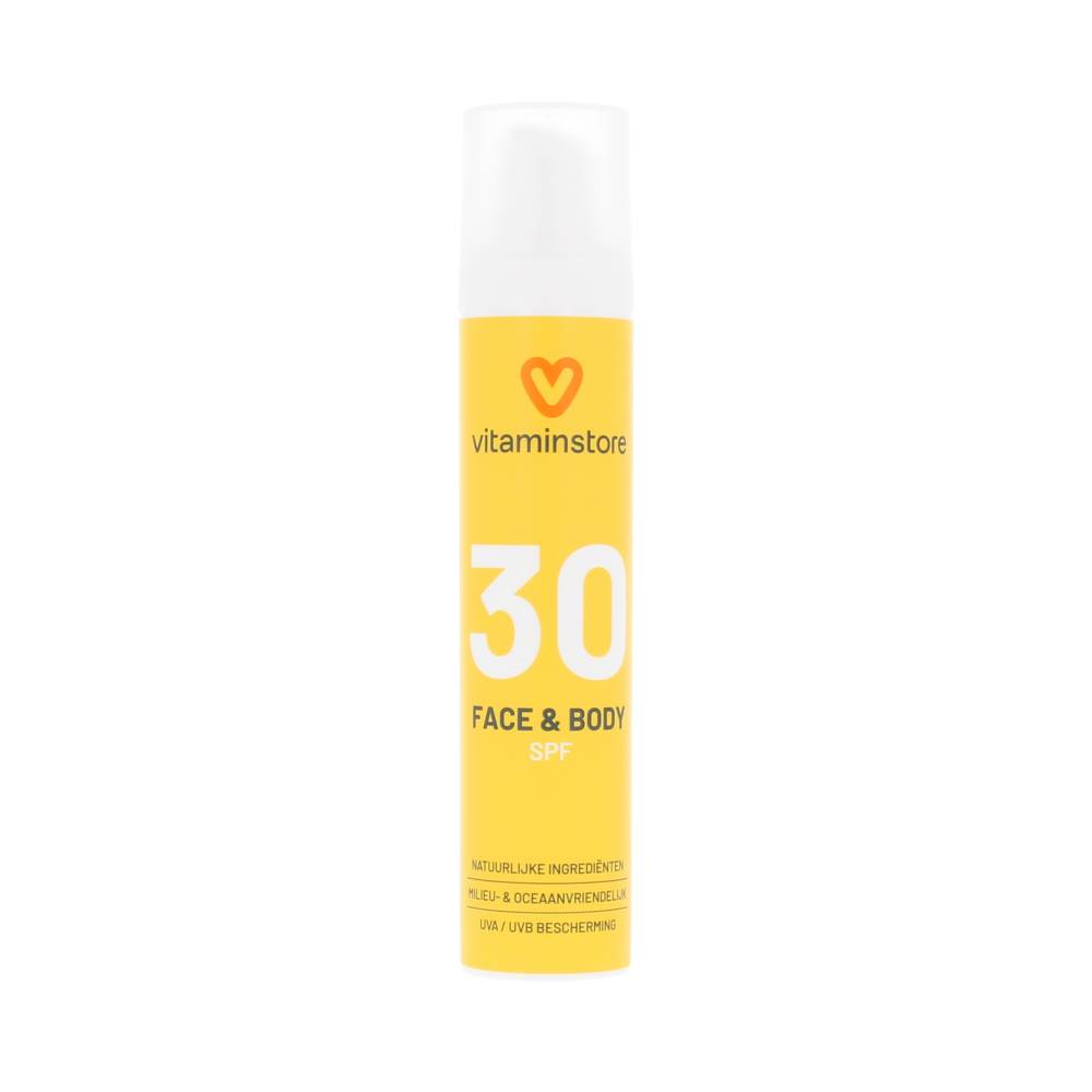 Vitaminstore - SPF30 Face & Body - 50 ml - Vitaminstore