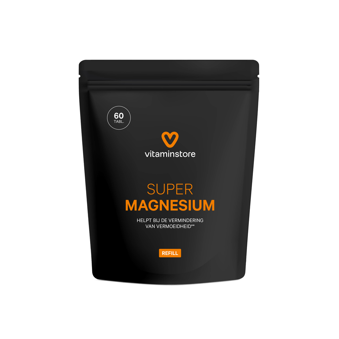  Super Magnesium refill - 60 tabletten 