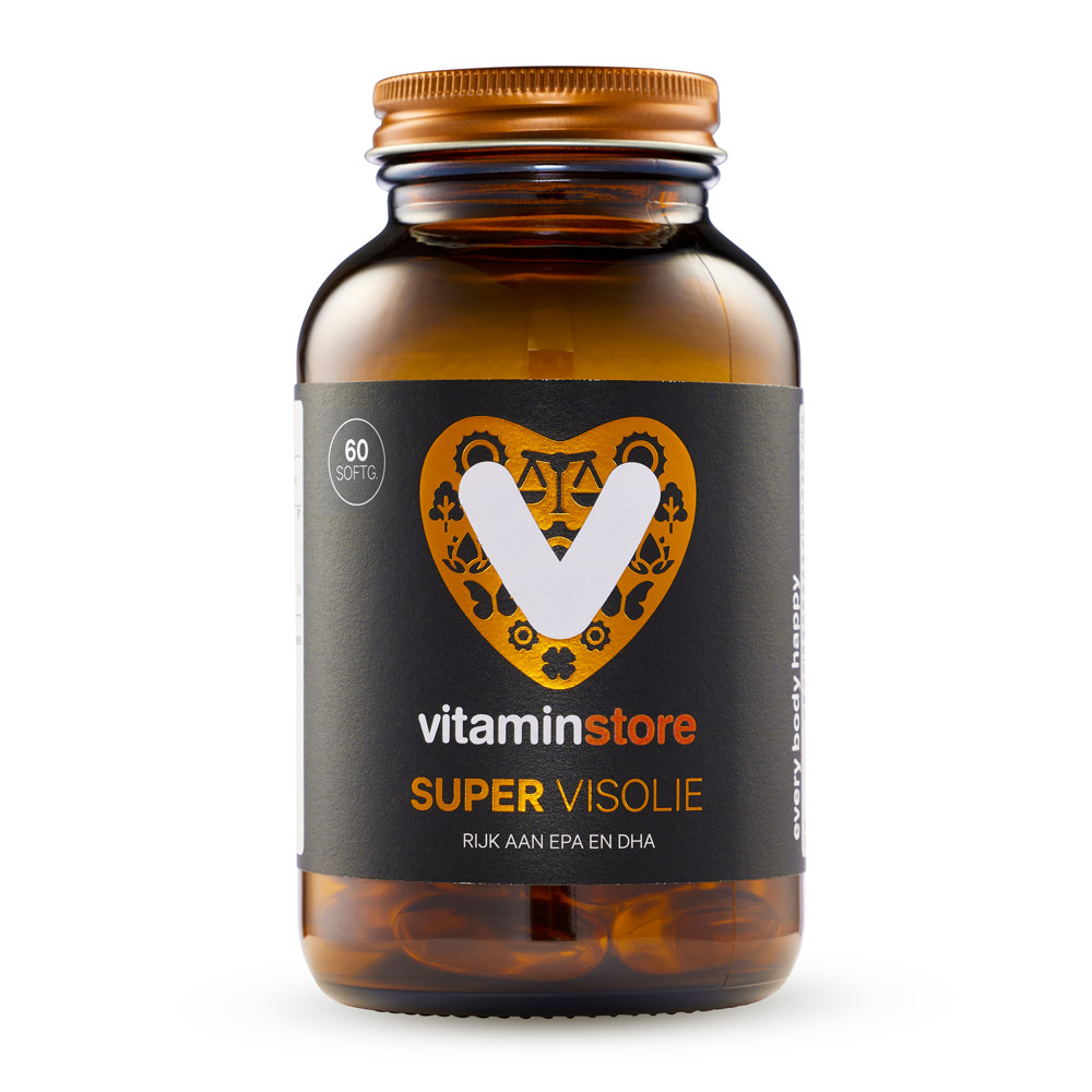 Vitaminstore - Super Visolie omega 3 - 60 softgels - Vitaminstore
