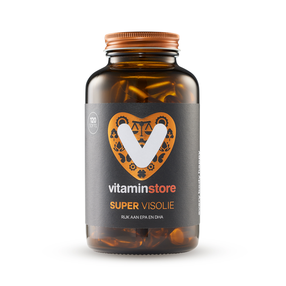 Vitaminstore - Super Visolie omega 3 - 120 softgels - Vitaminstore