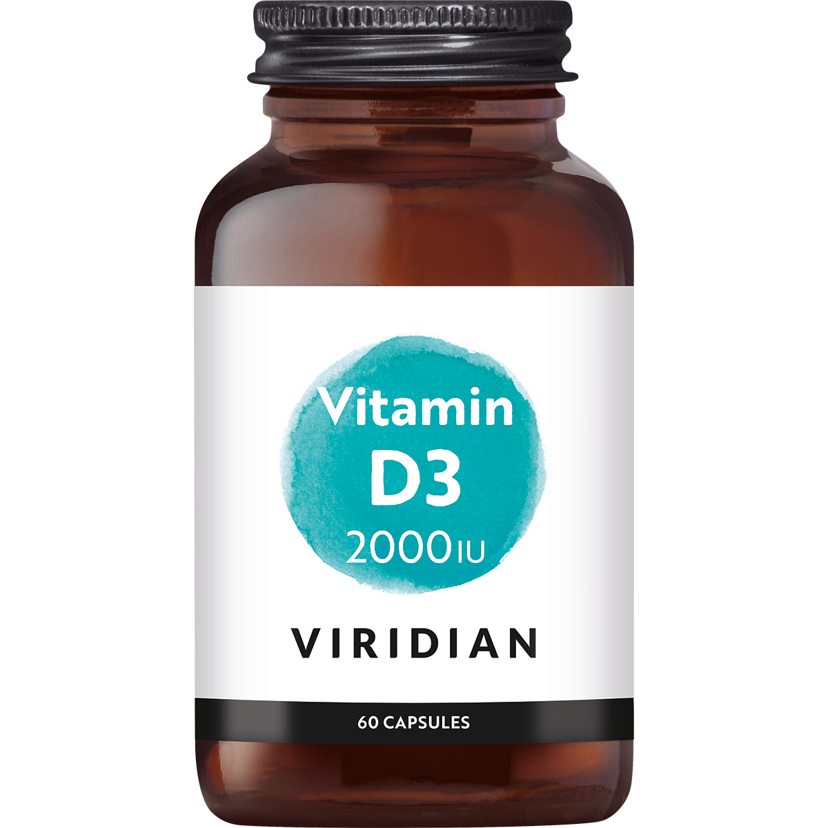 Viridian Vitamin D3 (Vegan) 2000 IU (50 µg)