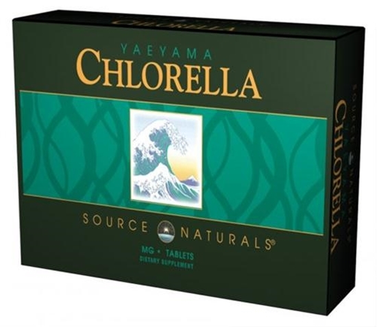 Source Naturals Chlorella Yaeyama 200 mg afbeelding