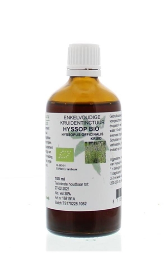 Natura Sanat Hyssopus officinalis herba / hyssop tinctuur bio afbeelding