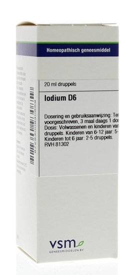 VSM Iodium D6 afbeelding