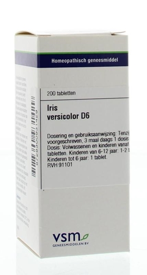 VSM Iris versicolor D6 afbeelding