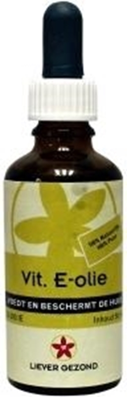 Liever Gezond Vitamine E olie 50000IE Liever Gezond Vitamine E olie 50000IE afbeelding