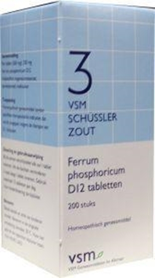 VSM Ferrum phosphoricum D12 Schussler 3 afbeelding