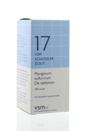 VSM Manganum sulphuricum D6 Schussler 17 afbeelding