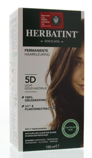 Herbatint 5D Light gold chestnut afbeelding
