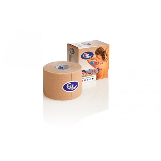 Cure Tape Beige 5 cm x 5 m afbeelding