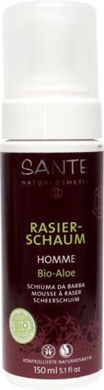 Sante Homme I bio aloe white tea scheerschuim BDIH afbeelding