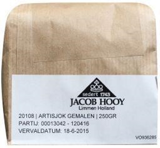 Jacob Hooy Artisjok gemalen afbeelding