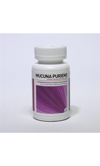AYURVEDA HEALTH Mucuna pruriens extract 20% afbeelding
