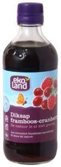 Ekoland Appel framboos cranberry diksap afbeelding