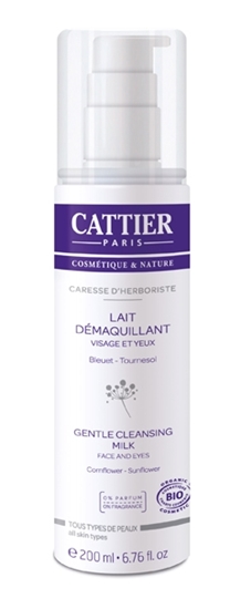 Cattier Reinigingsmelk caresse d'herboriste afbeelding