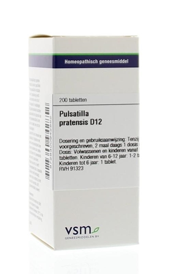 VSM Pulsatilla pratensis D12 afbeelding