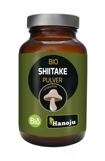 Hanoju Bio shiitake poeder 250 mg afbeelding